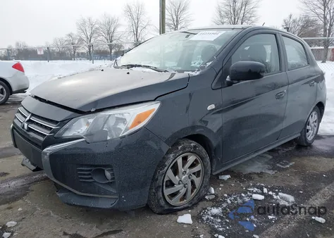 2023 Mitsubishi Mirage Es/Le z USA, uszkodzony, nr VIN ML32AUHJXPH002184